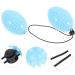 Tovinanna Footpoint Hand Exercise Balls - 2-Pack Silicone Massage Balls with Rope Handle for Strength & Fitness - Buy Online on GoSupps.com