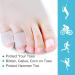 Gel Toe Protection Caps - 12 Silicone Toe Separators for Corns Calluses & Bunion Relief - Buy Online on GoSupps.com