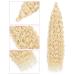 Buy Deep Twist Crochet Hair - 26 Inch Ombre Kinky Curl Braids | 3 Packs Synthetic Hair Extensions - Buy Online on GoSupps.com