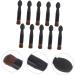Baluue 10pcs Double Ended Eye Shadow Stick Eyeshadow Sponge Makeup Applicator Beauty Sponges Plastic Black - Buy Online on GoSupps.com