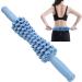 Blue Massage Roller Stick - Deep Tissue Muscle Relief Device for Sore Muscles | Ideal for Gym & Home Exercise - Buy Online on GoSupps.com
