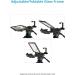 Filmcity Easy Teleprompter - Professional Portable Adjustable for Tablet/Smartphone/DSLR | Includes Hand Gloves, Adapter, Travel Bag | FC-TP-EZ - Buy Online on GoSupps.com