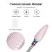MelodySusie Pink Series Ceramic Nail Drill Bit 3/32'' - Professional Acrylic File for Manicure Pedicure & Cuticle Gel Polishing - Fine-F Flame Bit 2.35mm - Ideal for Beginners - Buy Online on GoSupps.com