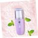 Healeved 2 Pcs Hydrating Instrument Skin Steamer Face Mist Humidifiers for Home Face Humidifier Purple Abs - Buy Online on GoSupps.com