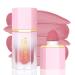 Liquid Blush  Natural-Looking Matte Blush for Cheeks Soft Cream Blush Makeup with Air Cushion Matte Silky Texture  Long-Wearing Lightweight Blush Makeup (Love Cake)