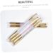 IWOWHERO Eyebrow Pencil Eyebrow Chic Pens Salon Needles Dual-heads Headed Pen Tip Handle Rhinestone Microblade Microblading 1 count (Pack of 1) Black - Buy Online on GoSupps.com