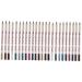 CANIGHT 24 Pcs Eyeshadow Pen Eyeliner Pencil Grey Eyeliner Pencils Blue Dark Brown Eyeliner Pencil