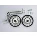 Little World Heavy Duty Rear Bicycle Stabilizers - 1 Pair, Silver - Fits 14-18 inch Bikes - Stronger Version - Buy Online on GoSupps.com
