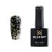 Bluesky BLACK GLITTER HOLOGRAPHIC SP04 ROCK CHICK Nail Gel Polish UV LED Soak Off