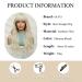 Oefei Long Platinum Blonde Wigs for Women | Natural Wavy Synthetic Heat-Resistant Party & Cosplay Wear - Buy Online on GoSupps.com