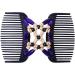 Peigne cheveux magique en bois avec perles ovales - Extensible - Pour femme et fille - Tendance et pratique - Buy Online on GoSupps.com