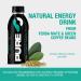 Pure Fuel ure Fuel Healthy Energy Drinks Tropical Torrent  Plant Based Electrolytes No Added Sugar 180mg Natural Caffeine - 16.9 OZ - pack Of 12 - Buy Online on GoSupps.com