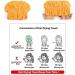 Buy GDSAFS Super Absorbent Hair Towel Wrap - Quick Dry Microfiber Cap for Wet Hair | 2024 NEW 4PCS Set for Women - Buy Online on GoSupps.com
