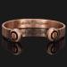 Mens Solid Copper Magnetic Bracelet Copper Bangle Holistic Magnetic Band with Large High Power Neodymium Magnets Unisex Adjustable-HCS (M: Wrist 16.5-19.5cm/6.5-7.6") - Buy Online on GoSupps.com