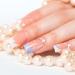Half-Ground Pearl Nail Art Set | White & Beige Flat Back Pearl Accessories for DIY Projects & Nail Decorations - Buy Online on GoSupps.com