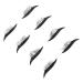 Ipetboom 4 Pairs False Eyelashes Eye Makeup Sticker Eyeliner Tape Sticker Eyelash Makeup Stickers Halloween+makeup Halloween Make up Water Proof Stickers Glitter Powder Flash Plastic Miss