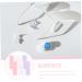 Solustrie Portable Contact Lens Applicator & Remover Tool | Interchangeable Lenses & Mirror | Perfect for Glasses Wearers - Buy Online on GoSupps.com
