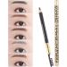 AUTSUPPL 2pcs Eyebrow Pencils Double Ended Pencil Makeup Eyebrow Pencil Pigment Brow Pencil Uk Wooden Brown 1 count (Pack of 1) Brown - Buy Online on GoSupps.com