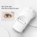 Heated Eyelash Curler T Shaped Design Quick Heating USB Rechargeable Safe and Easy to Use with Temperature Control for Beautifully Curled Lashes (White) - Buy Online on GoSupps.com