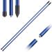 Kamitty Golf Alignment Stick Aluminum Alloy Alignment Stick 2/3 Packs 33.5/48 Inches Portable Detachable Golf Training Equipment blue