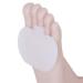 sichun Forefoot Metatarsal Ball Foot Gel Pad Cushion Protector Insole Toe Loop White