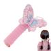 Telephone Wire Hair Bands for Kids 2 Ties Braided Telephone Cord Hair Bands Hair Accessories for Girls Women Braided Phone Wire Hair Ties Pink