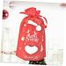 Abaodam 10pcs Christmas Treat Bags Sacks Christmas Party Favor Bag Bag Candy Non-woven Bags - Buy Online on GoSupps.com