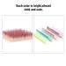 Colored Lash Extensions: Pink Blue Purple Green 4 Color Individual Classic Two Tone Ombre Eyelash Extensions - Halloween Collection (0.07mm D Curl 16mm) - Pack of 1 - Buy Online on GoSupps.com