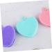 minkissy Heart-Shaped face Cleansing Brush for Women Handheld washbasin Silica Gel Cleaner Manual Double Sided Manual Facial Scrubber pores Manual Facial Cleansing Brush 9.8x8.4cm - Buy Online on GoSupps.com