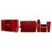 Guess Seductive Red for Men - 4 Pc Gift Set 3.4oz EDT Spray 6oz Body Spray 3.4oz Shower Gel Pouch - Buy Online on GoSupps.com