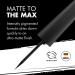 Milani Stay Put Matte Liquid Eyeliner - Long Lasting & Smudgeproof Black Matte Makeup Pen - Buy Online on GoSupps.com
