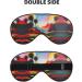 SSIMOO Landscape Painting Soft Sleep Eye Mask | Breathable Eye Patch for Women | Perfect Travel Relaxation Accessory - Black - Buy Online on GoSupps.com
