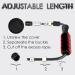CyberDyer Speed Ropeless Jump Rope for Fitness and Weight Loss - Red+Black - Buy Online on GoSupps.com