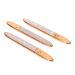 BIUDECO 3pcs Eyeliner Brown Eye Pencil Waterproof Nursing Accessories Colorful Miss Eye Patch Alloy Eyelash