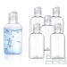 Kitchen GIMS Clear Plastic Empty Squeeze Bottles with Disc Top Caps 6 Pack 3.4 oz Travel Bottles TSA Approved Leak Proof Plastic Travel Bottles for Shampoo Conditioner & Lotion 3.4 oz Clear Cap