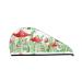 Hair Towel Wrap Hair Drying Towel with Button Towel Turban Head Towel to Dry Hair Quickly (Amanita Fly Agaric)