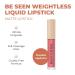 Beauty For Real Be Seen Weightless Liquid Lipstick in Maxed Out - Dusty Mauve Pink - Matte Finish - Long-Lasting & Hydrating Formula - Cruelty-Free - Buy Online on GoSupps.com