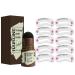Pppby Eyebrow Stamp Eyebrow Stencil Kit Reusable Eyebrow Stencils Eyebrow Pencil Brushes Waterproof Eyebrow Powder Eyebrow Stamp Shaping Kit