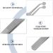 Mikikit Premium Stainless Steel Round Head Eyelid Massage Tweezers for Dry Eyes - Buy Online on GoSupps.com
