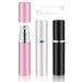 BELEVO Travel Perfume Bottle Atomiser 3 Pieces Perfume Spray Bottle 5ml Refillable Perfume Bottle Aftershave Travel Bottle Mini Atomiser Perfume Spray Bottle for Pocket Handbag