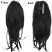 Hair Accessories 12inches Women's Mid-length Hair Ponytail Small Braid Claw Clip Ponytail Extension Long Straight Wig Bun Hair Pieces For Women(4) 12 inch 4 - Buy Online on GoSupps.com