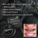 Mr. Black Pro Kit de blanchiment des dents 7 pi ces Charbon actif 100 % naturel limine en douceur les taches tenaces du tabac du vin du caf pour des r sultats plus durables - Buy Online on GoSupps.com