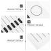 Lurrose Eyelash Extension Tray Holder - Large Glass Pallet & Glue Adhesive Holder | Perfect for Eyelash Extensions - Buy Online on GoSupps.com