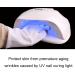LED Nail Art Curing Lamp Anti UV Glove Skin Care Glove for Nail Dryers Beauty Personal Care Protection Nail Art Gloves Accessories Tool 1 Pair(White) - Buy Online on GoSupps.com