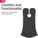 BEARD KING - The Official Beard Bib - Hair Clippings Catcher & Grooming Cape Apron - As Seen on Shark Tank - Black (Lite Version) Lite Black - Buy Online on GoSupps.com