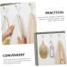 Alipis 2pcs No Punching Door Hook Clothes Rack Towel Holder Towel Rack Over Door Coat Hook Hanger Bags - Buy Online on GoSupps.com