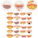 Buy Ibasenice 30 pcs Fake Gnarled Teeth - Halloween Costume & Cosplay Gag Gifts | Random Colors & Styles - Buy Online on GoSupps.com