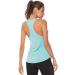 Xia&Han Womens Solid Undershirt Cami Yoga Tank Sleeveless Tops Quick Dry Vest Blouse Shirts Activewear Small Blue - Buy Online on GoSupps.com
