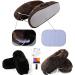 Isaken Electrically Heated Foot Warmers | Soft Plush Heating Slippers for Men & Women | USB Foot Pillows for Winter - Keep Your Feet Warm! - Buy Online on GoSupps.com