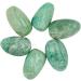 Amazonite Palm Stone Set - 2 Pcs Smooth Healing Crystal Worry Stones - Buy Online on GoSupps.com